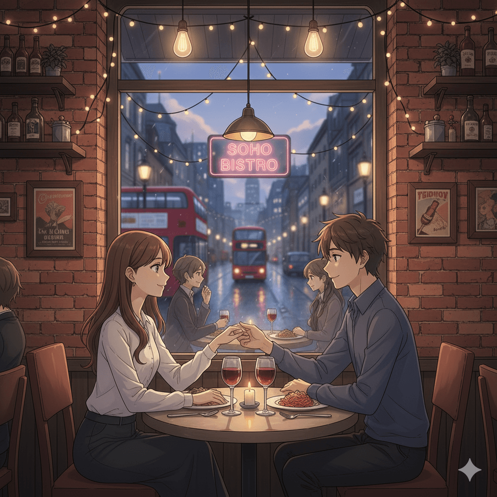 Date night restaurants in Soho under $50